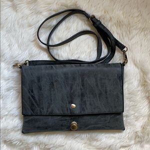 Gray Crossbody/Clutch
